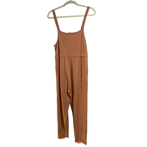 Pull & Bear Cropped Romper Jumpsuit Melon Women Sz. S - Picture 3 of 6